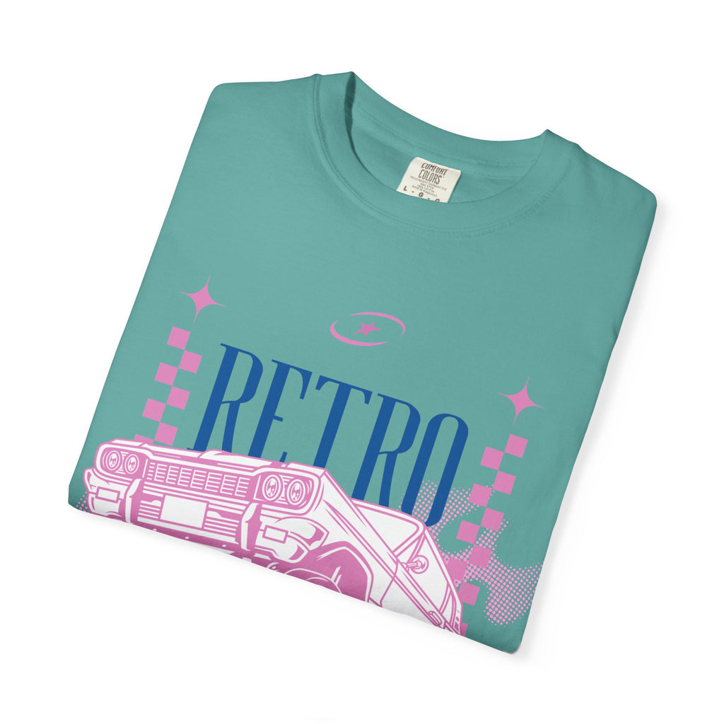 Retro Garage T-Shirt — Vintage Car Graphic "Since 1980"