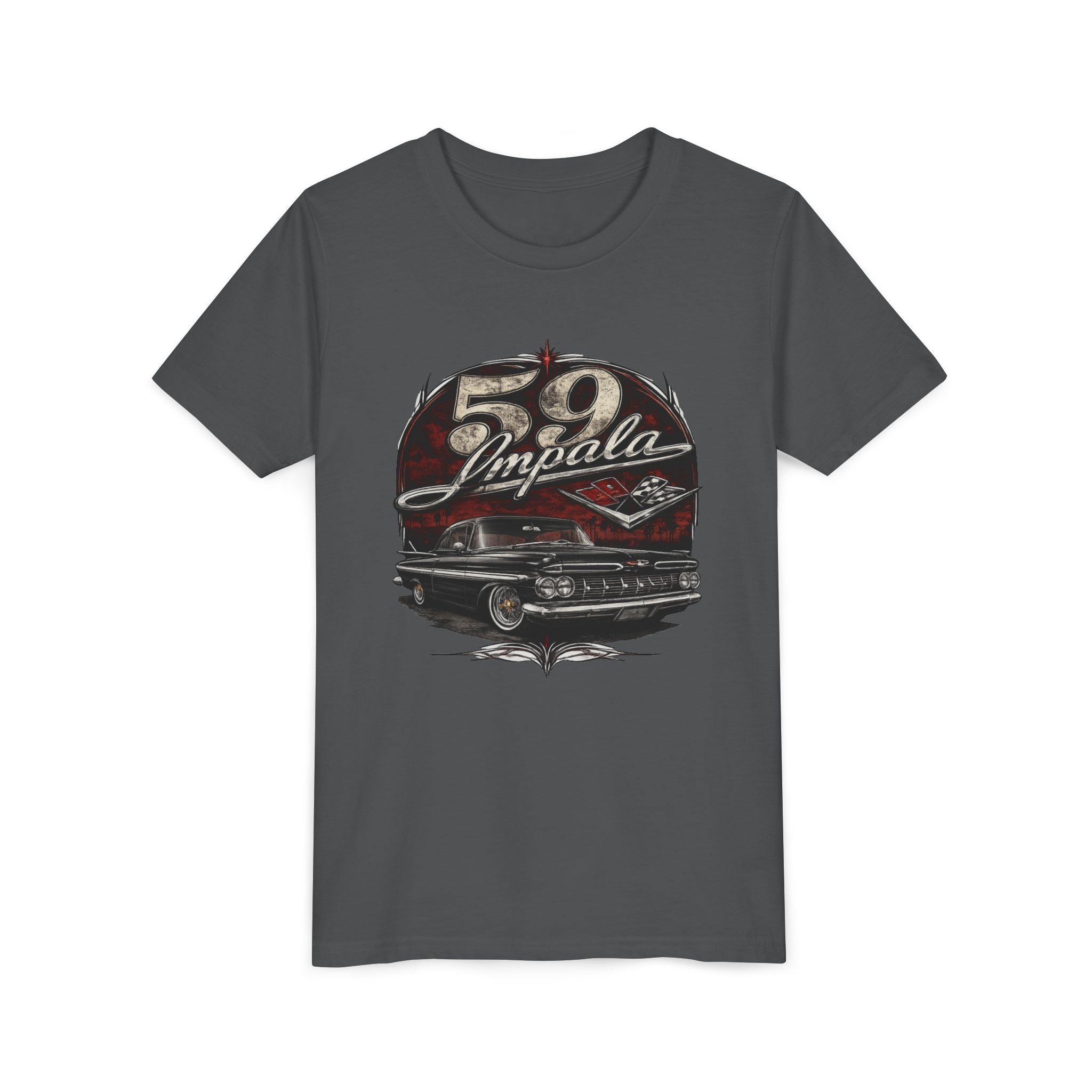Youth Tee - '59 Impala Classic Car Vintage Graphic