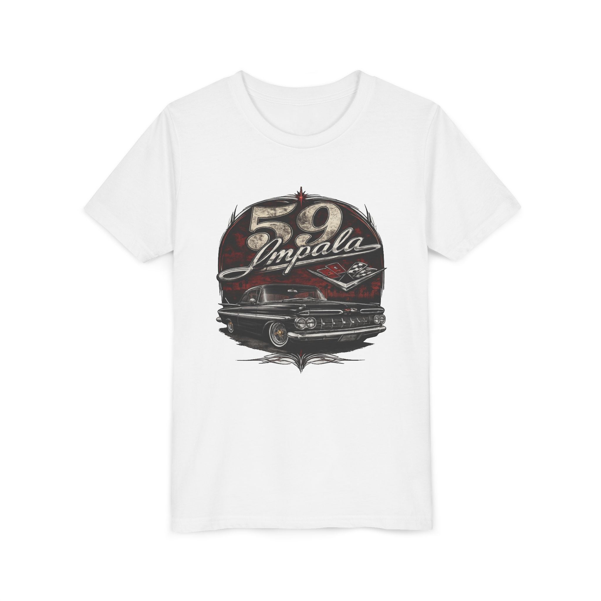 Youth Tee - '59 Impala Classic Car Vintage Graphic